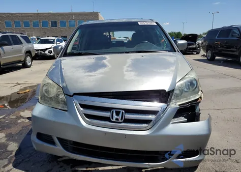 2006 Honda Odyssey Exl from USA, damaged, VIN 5FNRL38686B123287